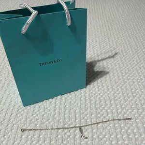 Tiffany sterling alpha bracelet